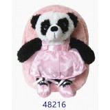 BP48216-Panda Plush Backpack